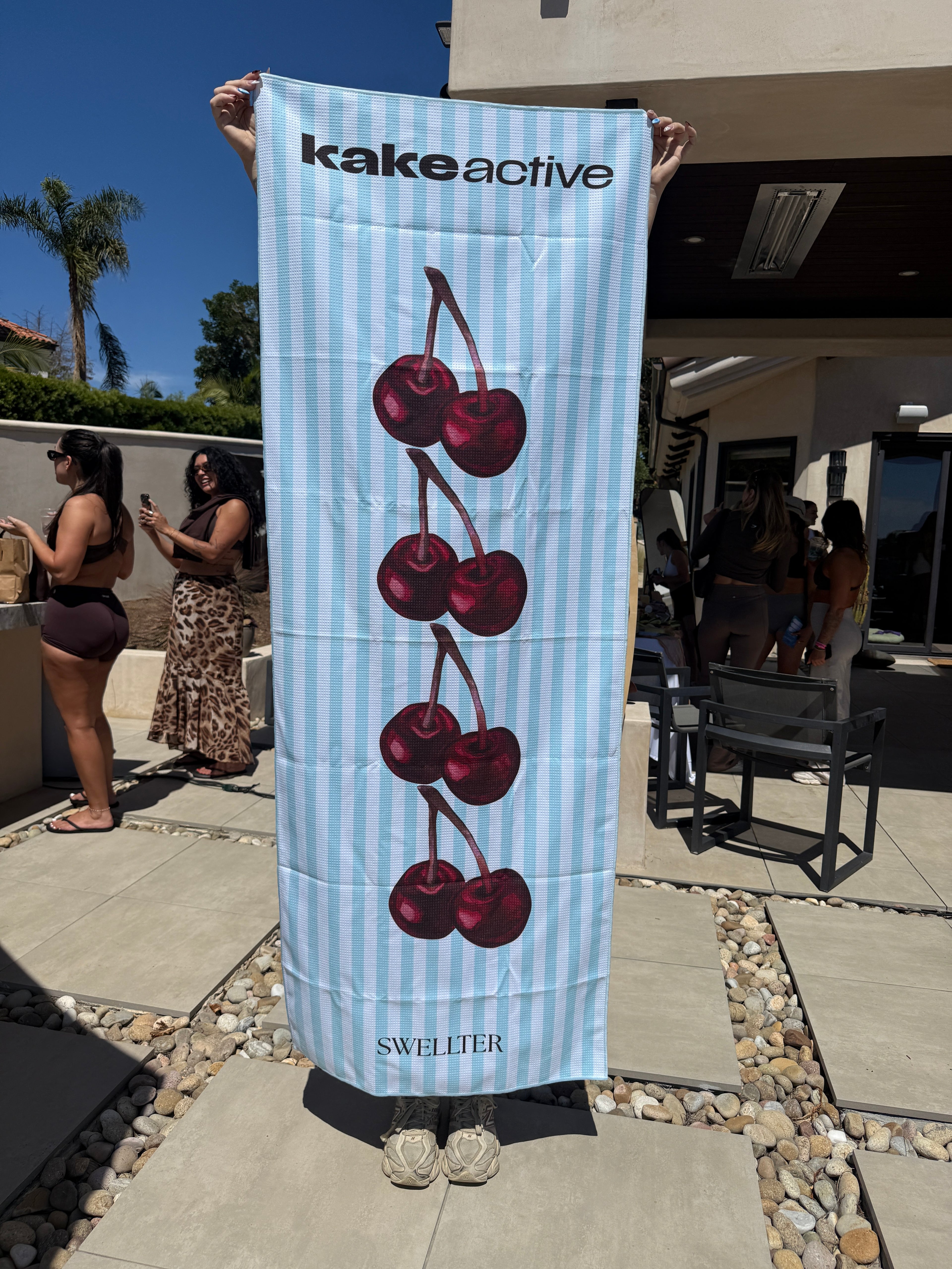 Cherries Mat Towel
