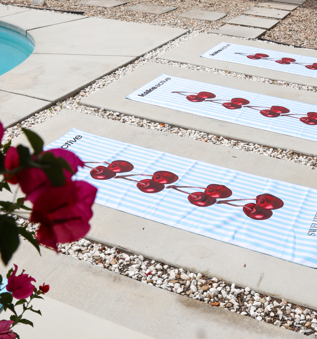 Cherries Mat Towel